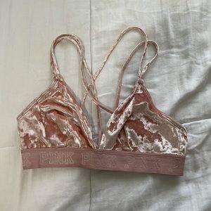 PINK bralette, size medium